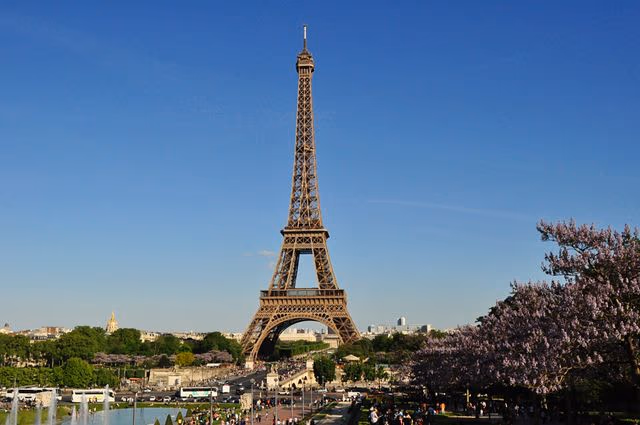 Eiffel Tower in Paris 