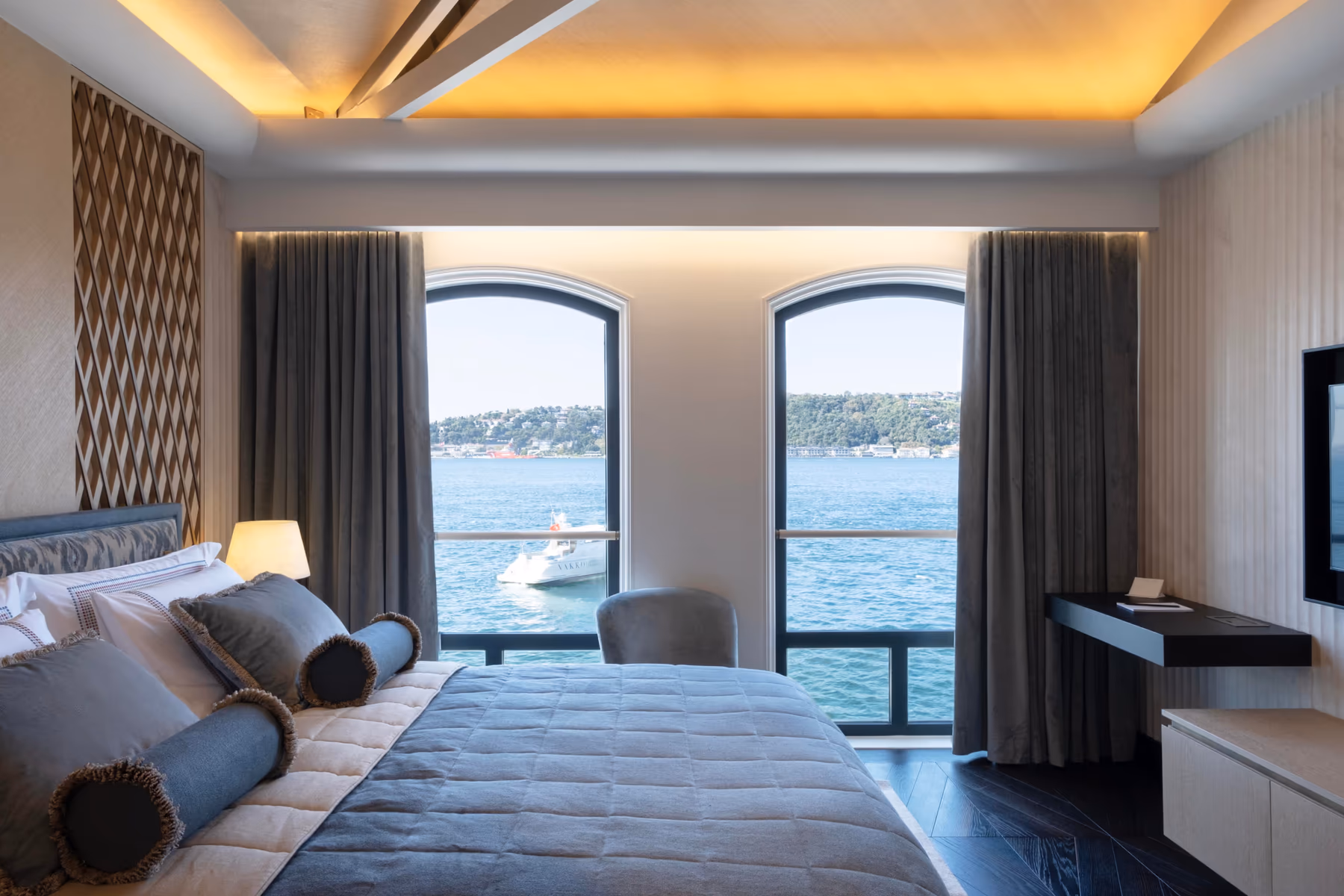 Guestroom overlooking the Bosphorus