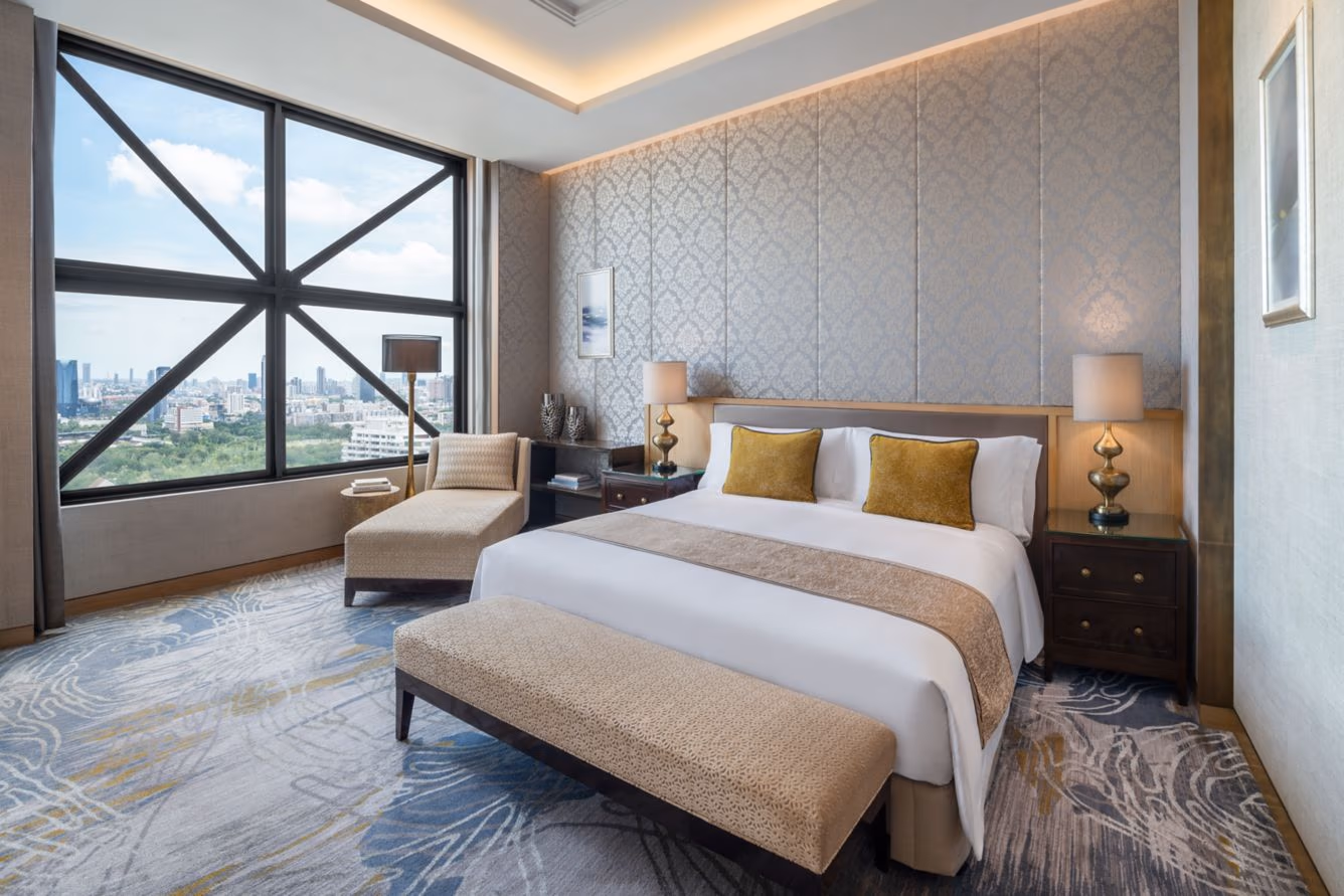 Presidential Suite King Bed Bedroom