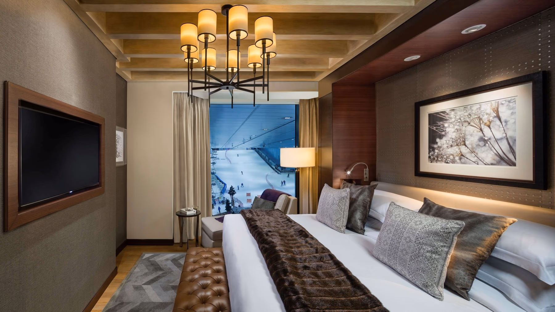 Duplex Aspen Ski Chalet bedroom