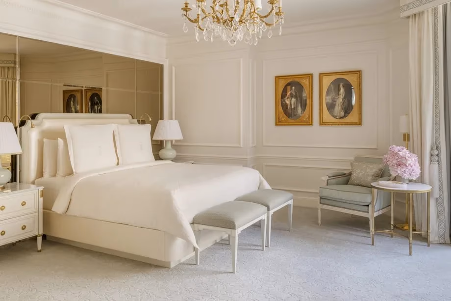 A suite at the Four Seasons George V, Paris
