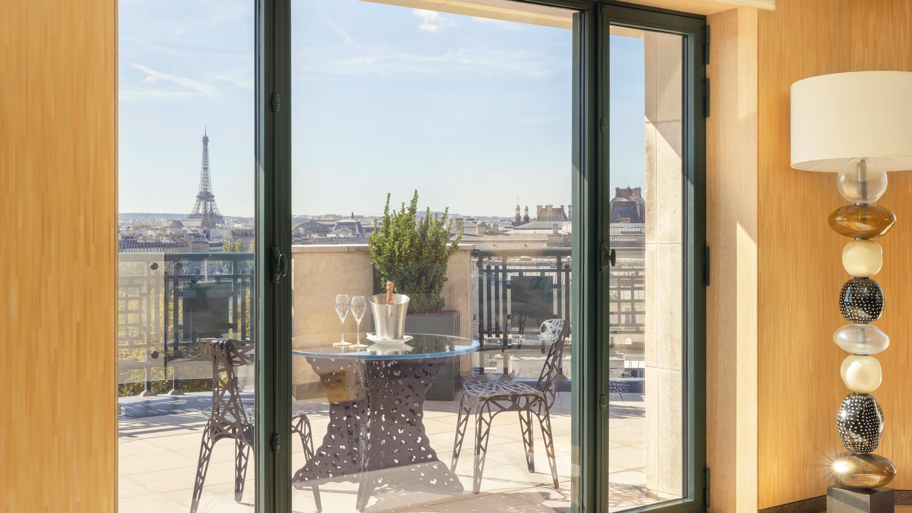 Quintessence Suite private terrace