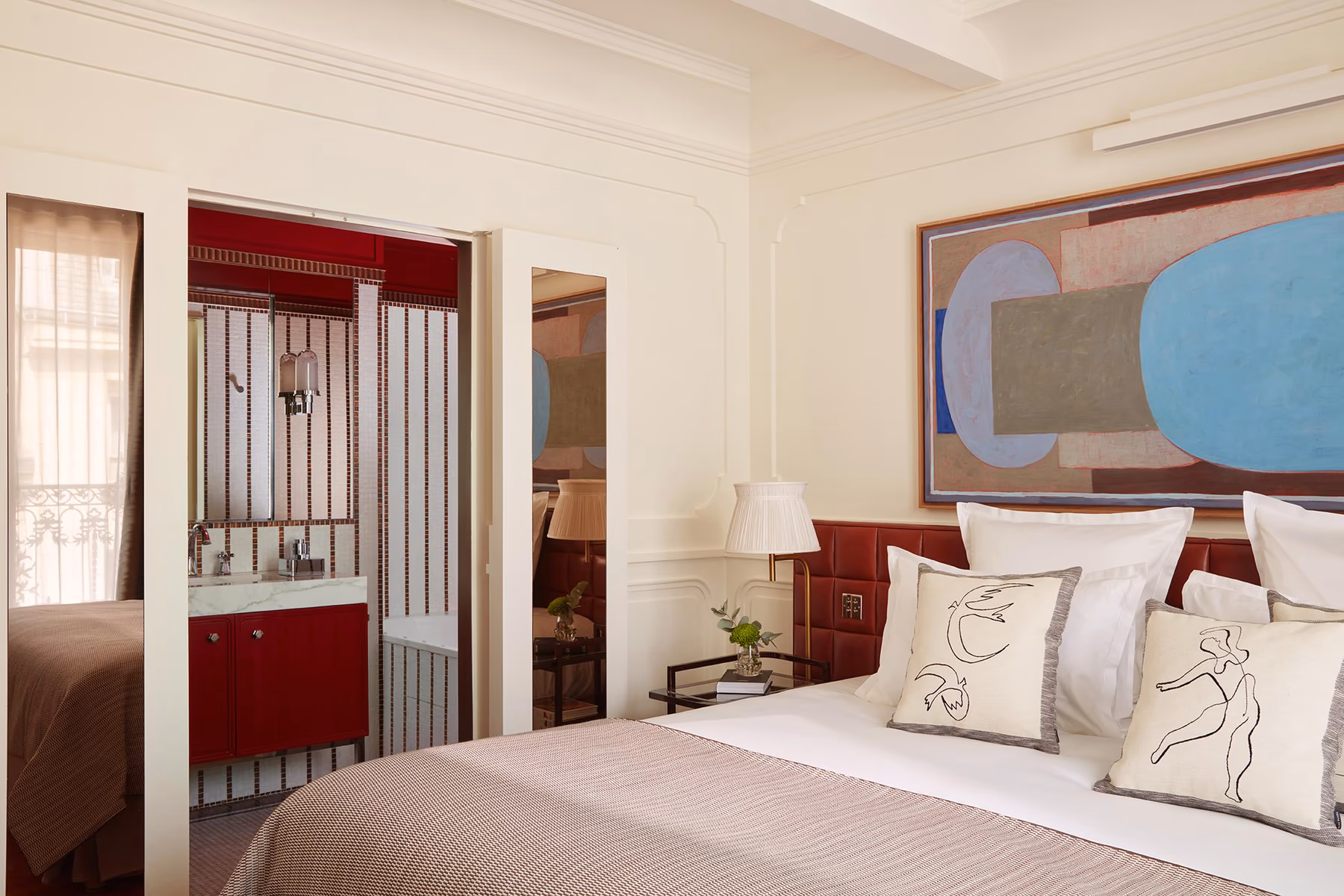 Villa-des-Prés Prestige Suite bedroom