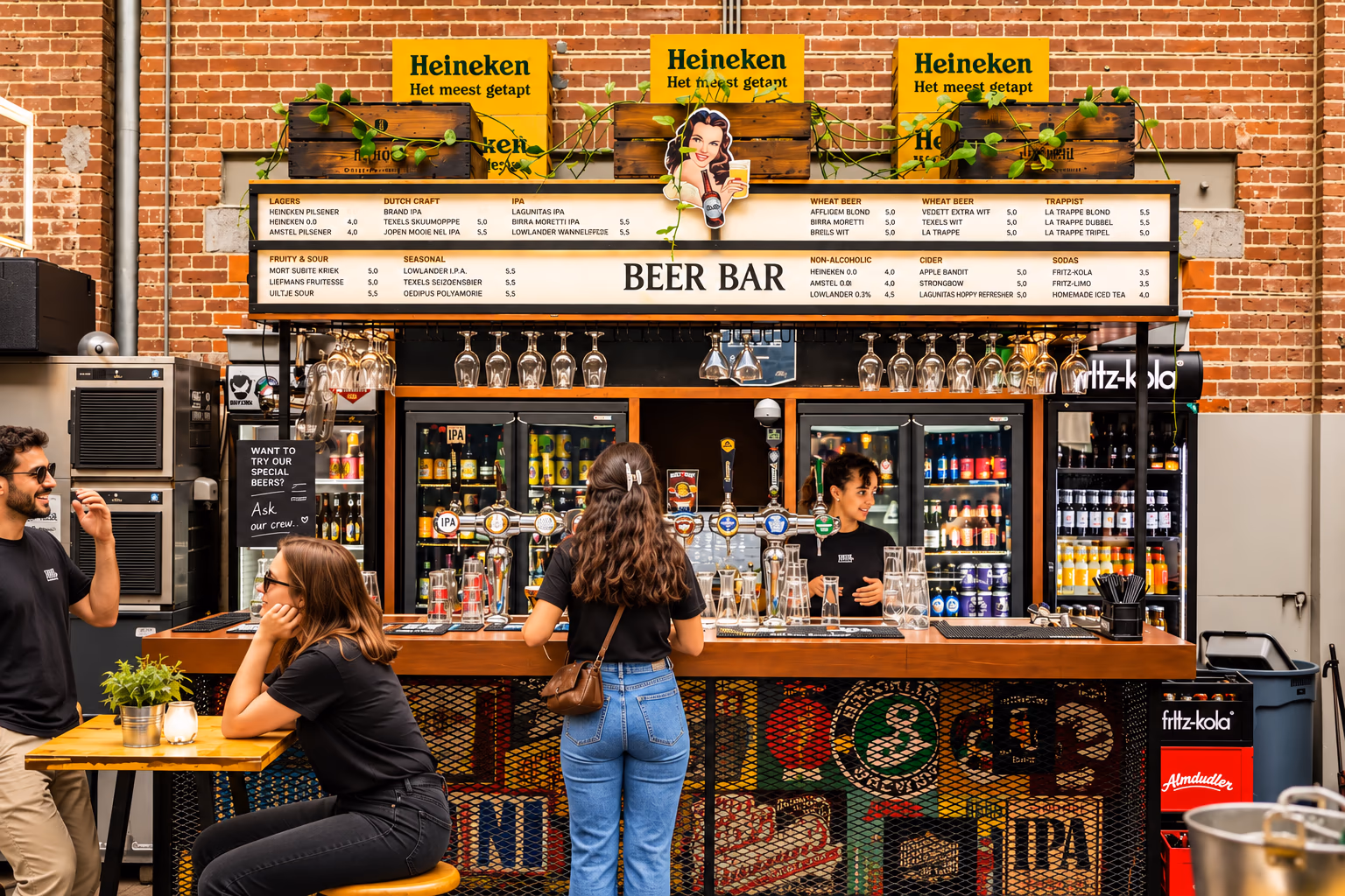 Foodhallen in Oud West district of Amsterdam