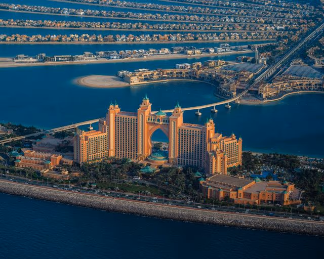 Palm Jumeirah in Dubai