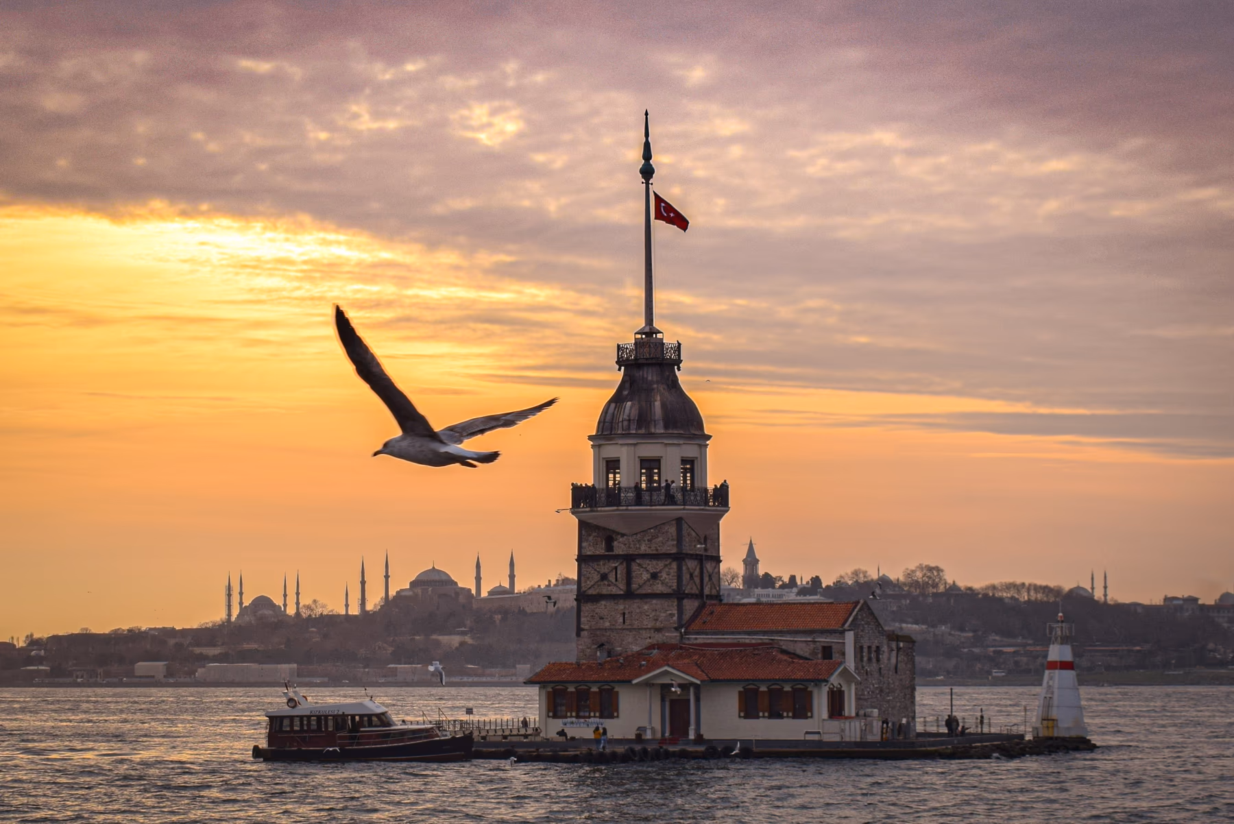 Istanbul sunset shot